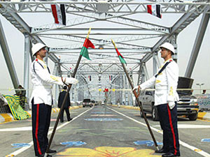 افتتاح جسر الائمة خلال الأيام القليلة المقبلة