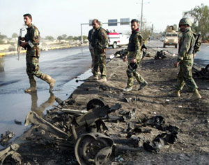 حادثين منفصلين في بغداد يوقعان ضحايا