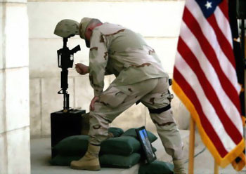 الجيش الأمريكي يعلن مقتل أول جنوده خلال حزيران في بغداد