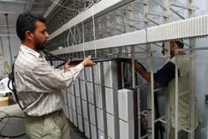 اتصالات كربلاء تنفذ مشروع (معيدة بث لاسلكي) لمديرية شرطة المحافظة