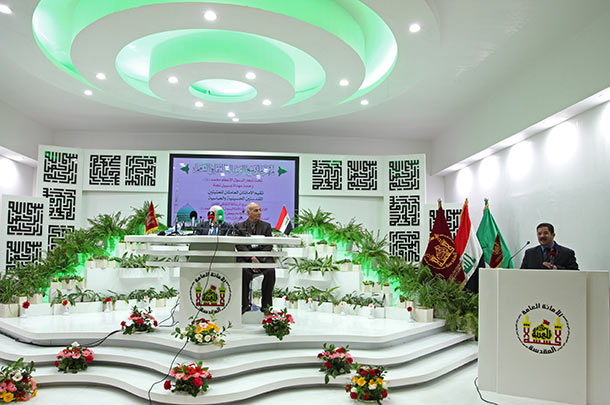 كربلاء :افتتاح مهرجان ربيع الرسالة الثامن بمشاركة خمس دول اسلامية