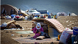 السليمانية: افتتاح مخيم للاجئيين السوريين