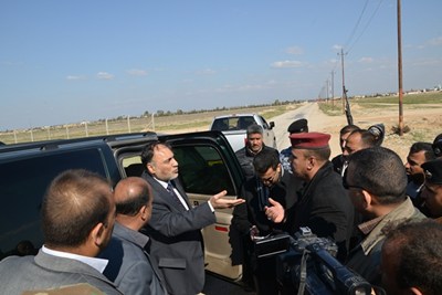 النائب صادق اللبان يدعو محافظ كربلاء لمحاسبة مجموعة امنية ويؤكد انه دخل ارض مطار الفرات الاوسط بطلب من المواطنين