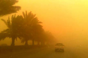 النجف تسجل اكثر من 250 حالة اختناق جراء العواصف الترابية