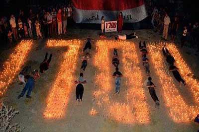 موقع «مجزرة سبايكر» في العراق يتحول إلى مزار لاستذكار ضحايا تنظيم  داعش الارهابي