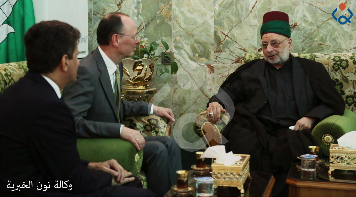 السفير الالماني من كربلاء: احترم المرجعية العليا لقراراتها الحكيمة في احداث العراق