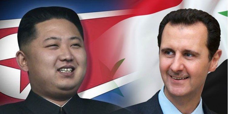 رسالة من زعيم كوريا الشمالية إلى بشار الأسد