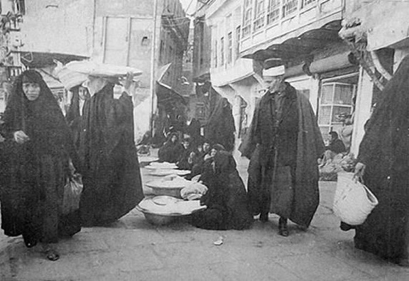 صورة ارشيفية لسوق (جف العباس) في وسط كربلاء