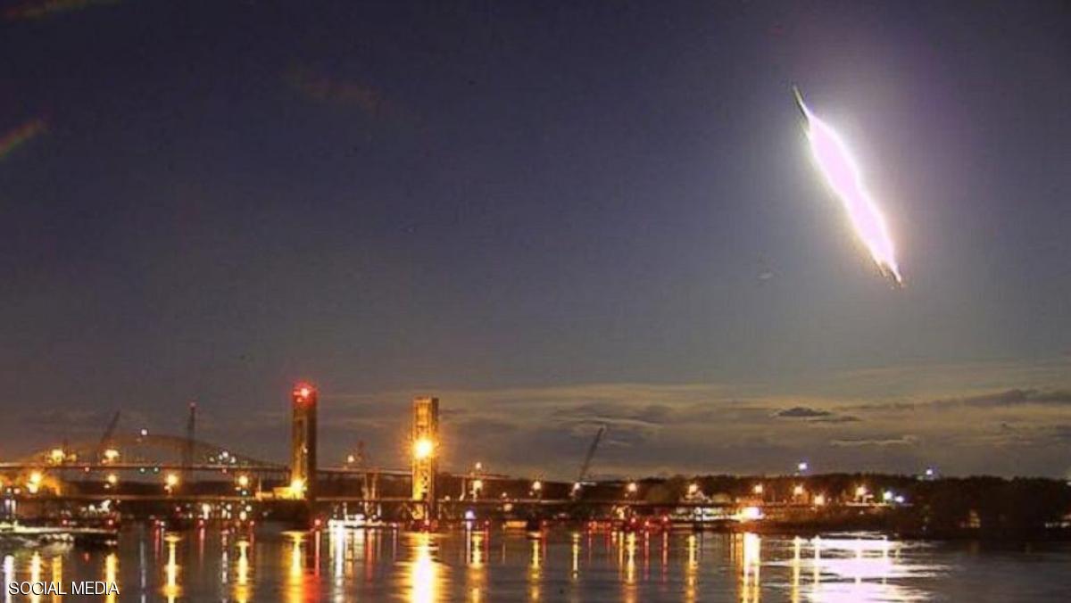 بالفيديو: شهاب يضيء سماء شرق الولايات المتحدة