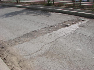 ظاهرة التخسفات والتكسرات والمطبات في الشوارع الرئيسية بمدينة الكوت جسر الكرامة انموذجا(مصور)