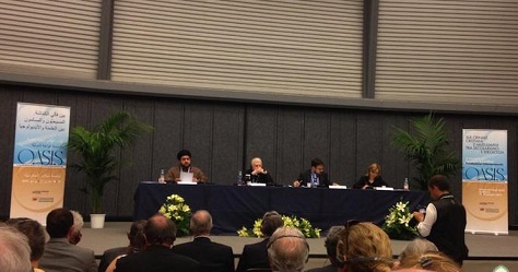 السيد الخوئي يلقي مبحثا في جامعة ميلانو بايطاليا عن فسيفساء التنوع والتعدد العراقي