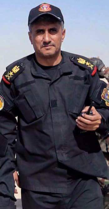 جهاز مكافحة الارهاب يرفع العلم العراقي على مستشفى الفلوجة العام