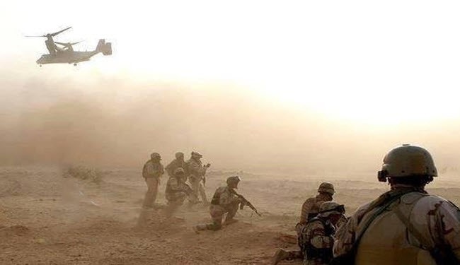 بالصورة: القوات العراقية تعثر على طفل "كفيف البصر" بصحراء الانبار