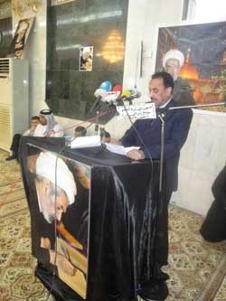 حفل تأبيني حاشد في النجف بمناسبة اربعينية المفكر الإسلامي الشيخ باقر شريف القرشي(مصور)