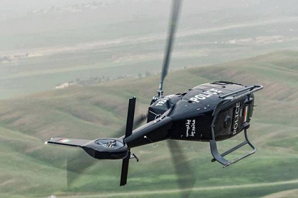 السليمانية تباشر بتنظيم مرورها عبر الطائرات المروحية +صورة