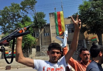 اكراد سوريا يطردون مقاتلي النصرة  وجيوش القاعدة من مناطقهم