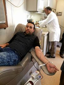 مصرف الدم الرئيسي في كربلاء يجمع نحو ( 14 ) ألف قنينة دم خلال النصف الأول من العام الحالي