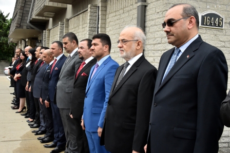 الجعفري يفتتح قنصلية العراق في مدينة ديترويت : العملية العسكريّة في العراق تـُديرها سواعد عراقيّة فقط