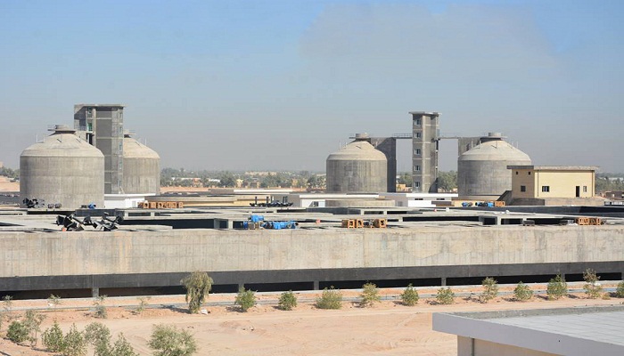 وصول نسبة الانجاز في مشروع مجاري كربلاء "المرحلة الثانية"  والمقدر بقيمة  115 مليار دينار  الى 5, 79%