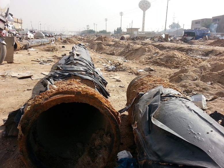 كربلاء:عشرات الدور السكنية مهددة بالسقوط والأهالي يناشدون وزير الصناعة والمعادن