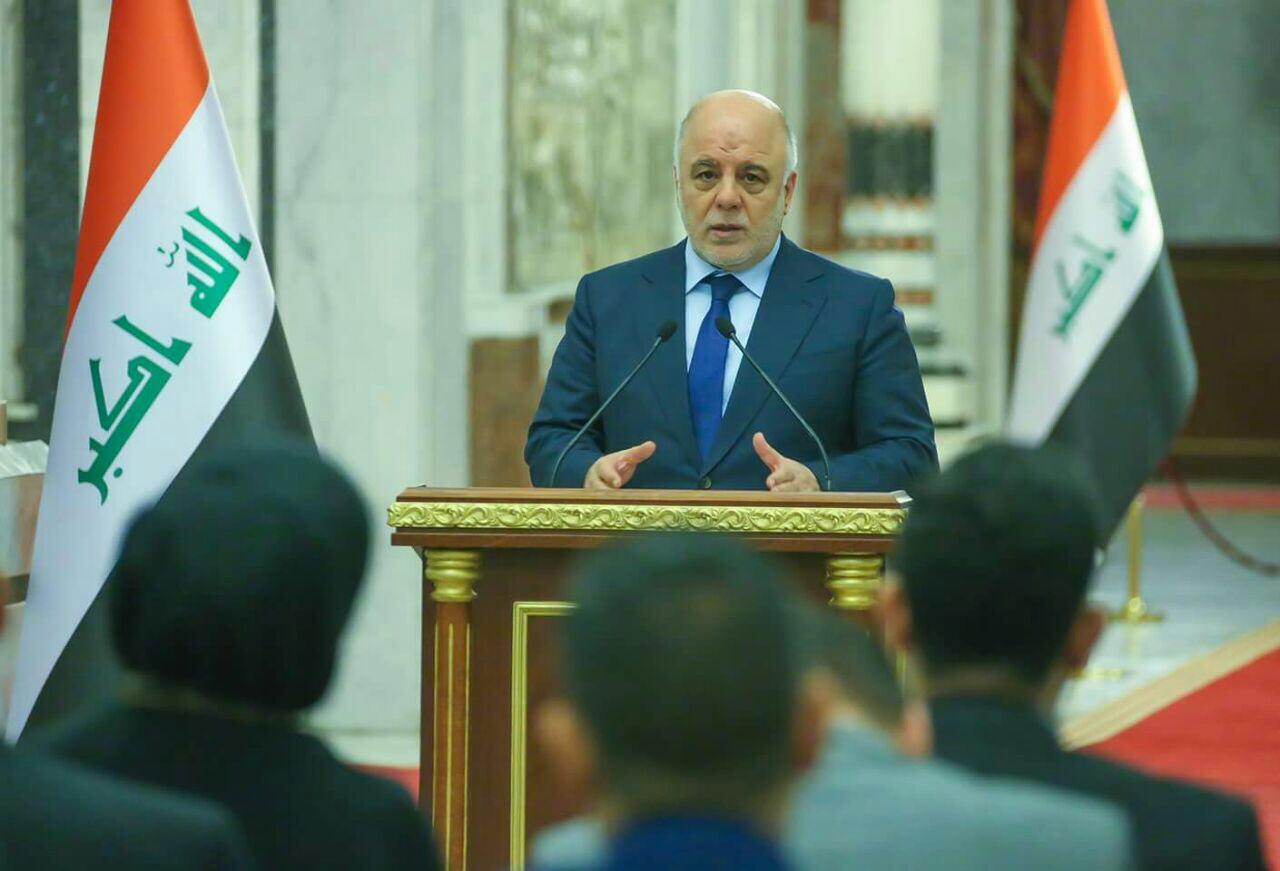 العبادي: داعش تلقى درسا قاسيا من خلال تصدي الاهالي له في القيارة