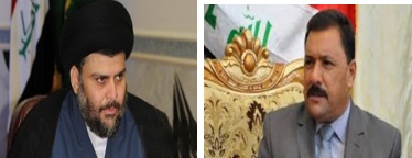 رئيس واعضاء في مجلس محافظة الانبار يزورون النجف ويلتقون بالسيد الصدر