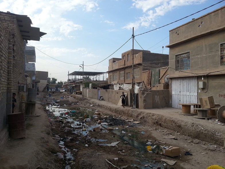 بالصور: هذا نموذج من مشاريع كربلاء المتلكئة