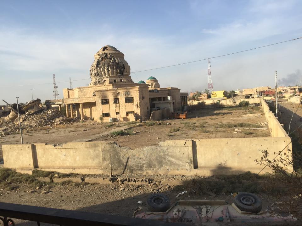 لواء علي الاكبر يتقدم وسط بيجي ويخوض معارك شرسه (مصور)