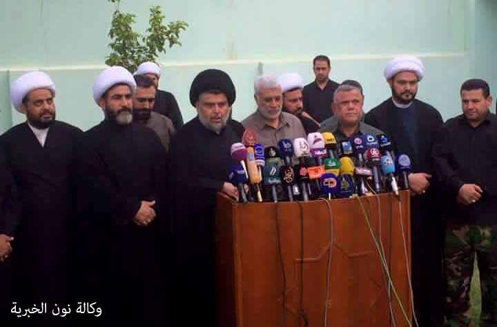 الصدر يعلن التوصل لاتفاق مع قادة الحشد على مستقبل العراق بعد "داعش"