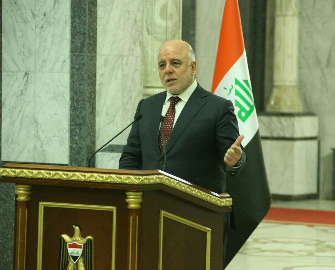 العبادي: القطعات العسكرية تتحرك بشكل دقيق وبتنسيق تام