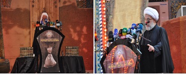 كربلاء :افتتاح مهرجان تراتيل سجادية بحضور دولي وشعبي بالصحن الحسيني الشريف