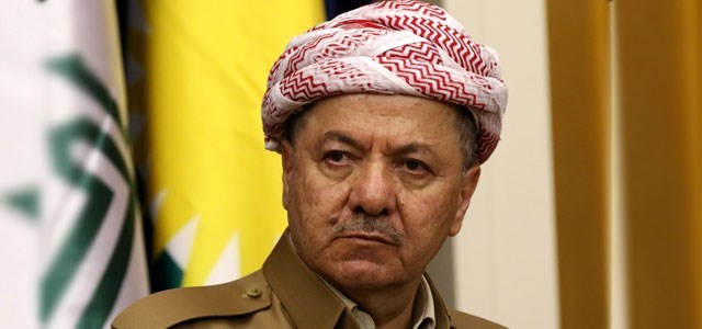 مسعود البارزاني يعتبر تواجد الحشد الشعبي في طوز خورماتو احتلالا