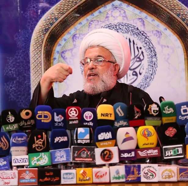 ممثل المرجع السيستاني في كربلاء يدعو وسائل الاعلام الى تفعيل عالمية القضية الحسينية من خلال زيارة الاربعين