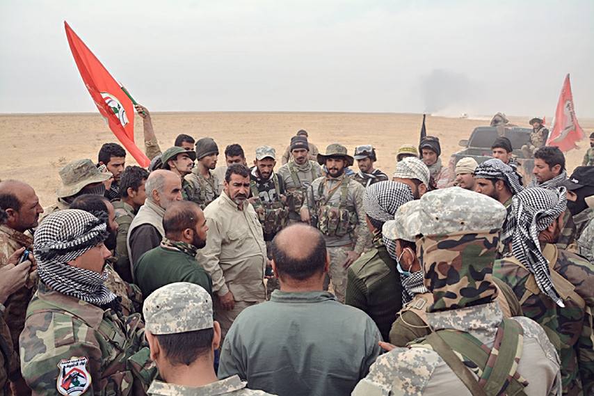 عاجل :لواء الطفوف يعالج سيارة مفخخة كانت متوجهة صوب مطار تلعفر ويدمرها بالكامل