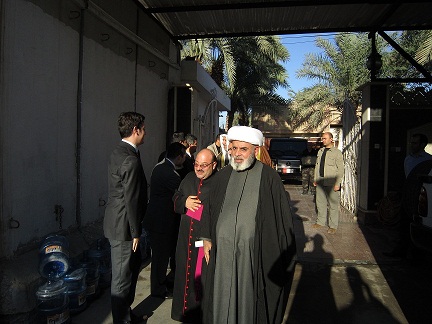 ممثلو الاطياف الدينية في البصرة يشاركون في ذكرى العالم جلال الدين الرومي بتركيا ويلتقون بوزير خارجيتها (مصور)