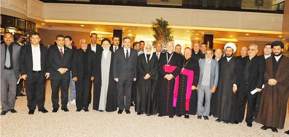 خلال لقائه برئيس الوقف الشيعي:رئيس وفد الفاتيكان اندهشنا ما شاهدناه بالعراق من حب وامان وسلام وسنرسل بعثات حج الى مدينة اور