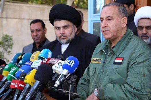بالصور:الصدر والعبيدي يؤكدان ضرورة دعم الجيش وحصر السلاح بيد الدولة