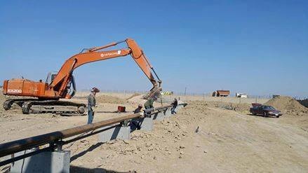 انجاز 60% من مشروع شبكة انابيب مصفى النجف الاشرف بقيمة 7 مليارات دينار.