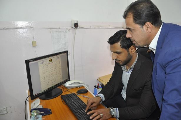 تربية بابل تعتمد برنامج التقاعد الالكتروني في انجاز المعاملات التقاعدية (مصور)