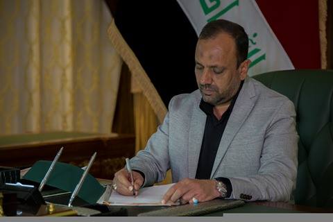 محافظ النجف الاشرف يرحب بانشاء مطار دولي في كربلاء ويأمل ان يكون واجهة حضارية للعراق