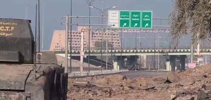 بالصور: جهاز مكافحة الارهاب يحرر فندق نينوى اوبروي في الموصل