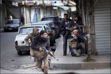 أشتباكات عنيفة بمحيط السيدة زينب ومخيم اليرموك فى دمشق