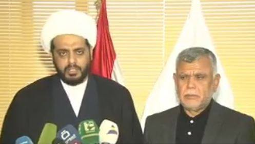 بالفيديو: العامري يتهم "أياد أجنبية" بتنفيذ الاغتيالات والخزعلي يهدد باللجوء للقانون لإيقاف التجاوزات على الحشد