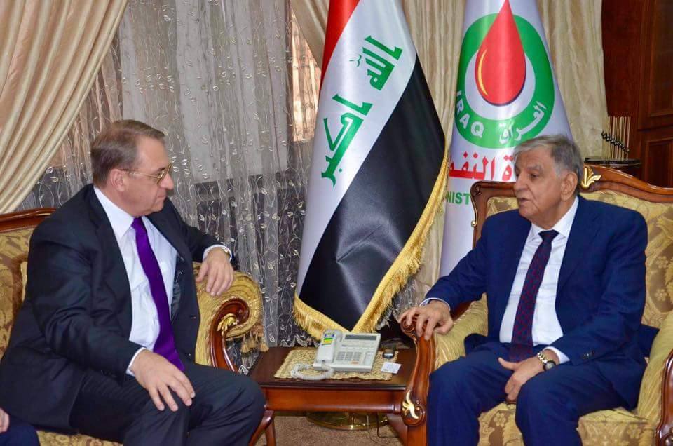 لجنة عراقية روسية لإقرار المشروعات المشتركة ومنها استثمارات الغاز
