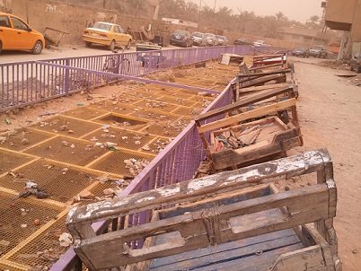 صور لمشروع انجز قبل اكثر من عام في كربلاء !!!!