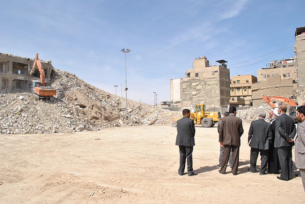 العتبة الحسينية :استملكنا  35000 م2ضمن مشروع التوسعة،وبعض اصحاب العقارات يطلبون مبالغ خيالية(مصور)