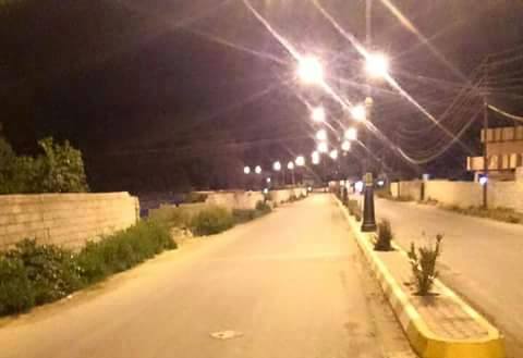 بالصور :ناحية العلم المحررة تشهد عودة التيار الكهربائي اليها