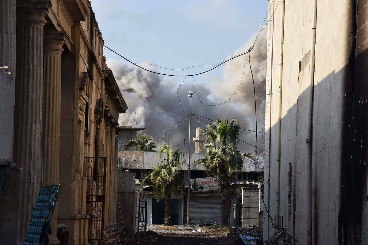 القوات الامنية تحرر "المنطقة الملوثة" وتسيطر على مطحنة ومحطة وقود غربي الموصل