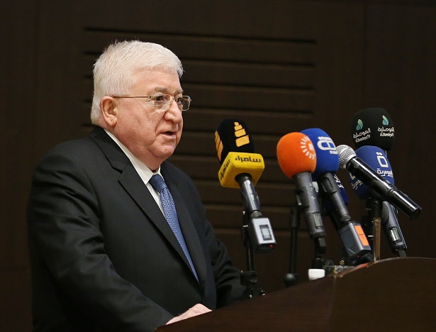 نص كلمة الرئيس معصوم أمام المؤتمر الدولي الاول عن سد الموصل