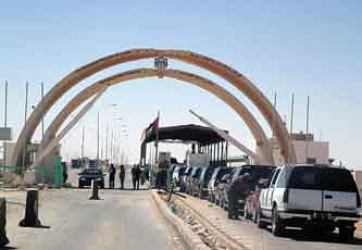 العراق يغلق حدوده مع الاردن
